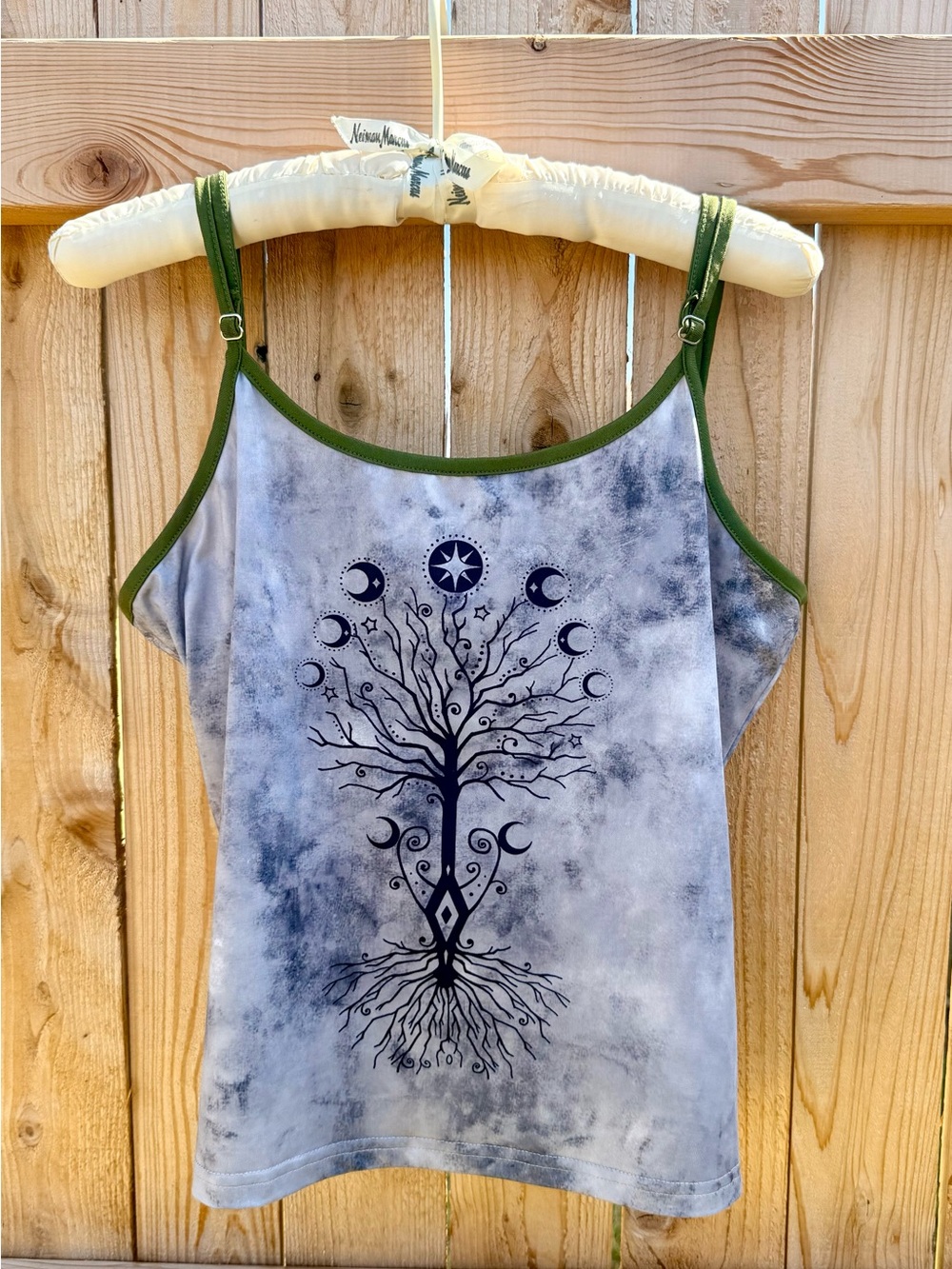 Celestial Tree of Life Moon Phase Tank Top Boho Witchy Cottagecore Festival